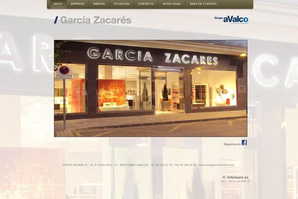 garciazacares.com site used Pang