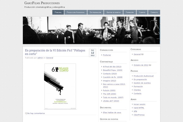 garcifilms.es site used Maritimo
