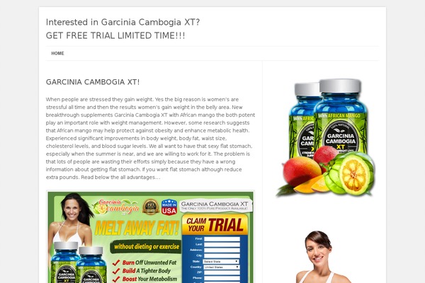 Leaf theme site design template sample