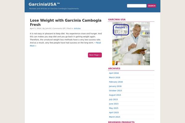 QuickPress theme site design template sample