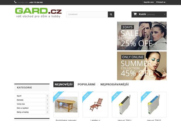 gard.cz site used Saha