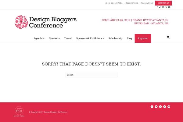 garden-bloggers-conference.com site used Journey Blog