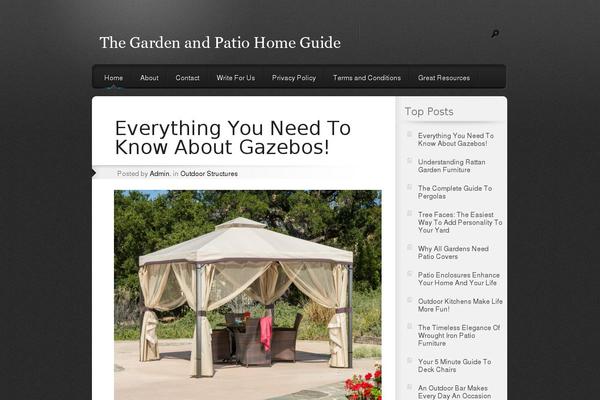 Polished theme site design template sample