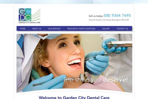gardencitydental.net.au site used Gcdc