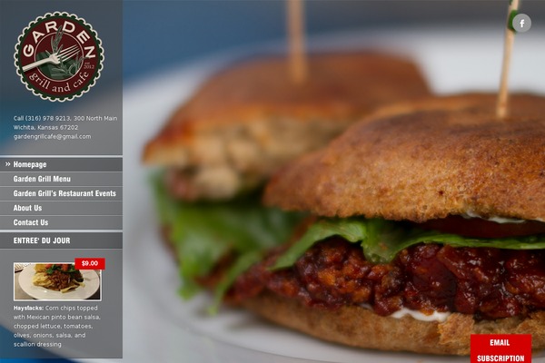 Ristorante theme site design template sample