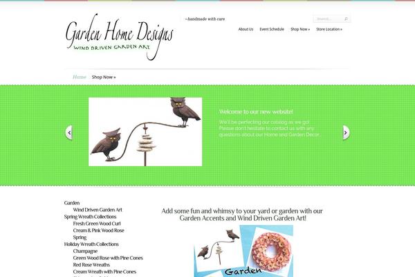 Boutique theme site design template sample