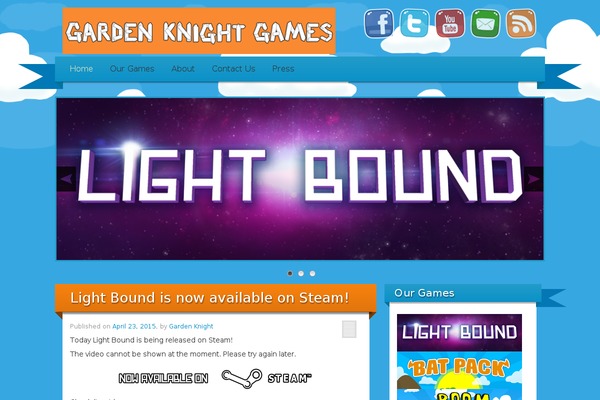 iRibbon theme site design template sample