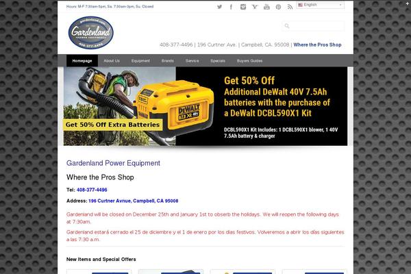 Site using WooCommerce plugin
