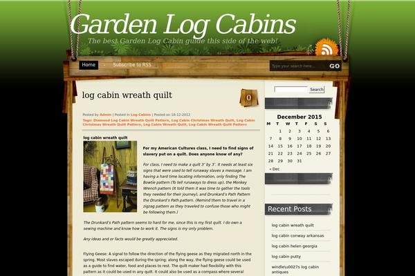 Hanging theme site design template sample