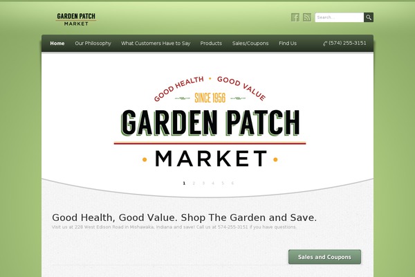 Wellness theme site design template sample
