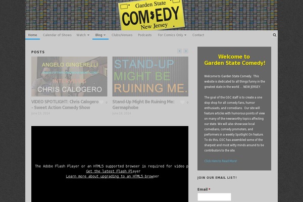 Enfold theme site design template sample