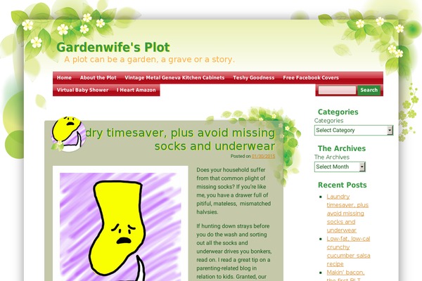 Tender Spring theme site design template sample