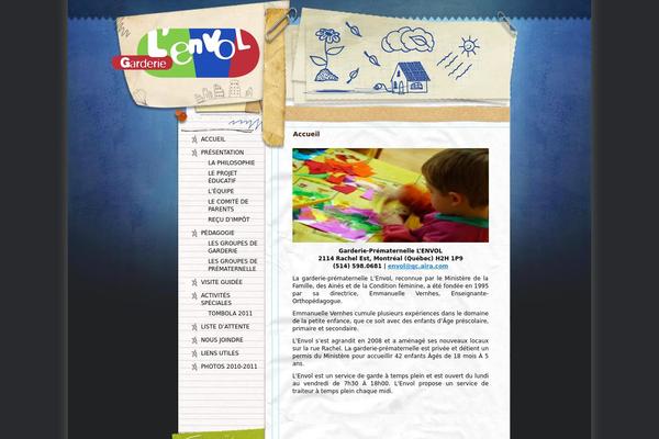 Imagination theme site design template sample