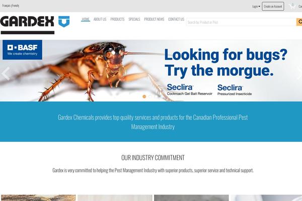 gardexinc.com site used Gardex