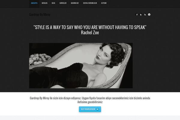 Stonex theme site design template sample