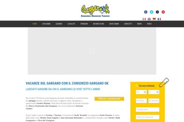 Tour Operator theme site design template sample