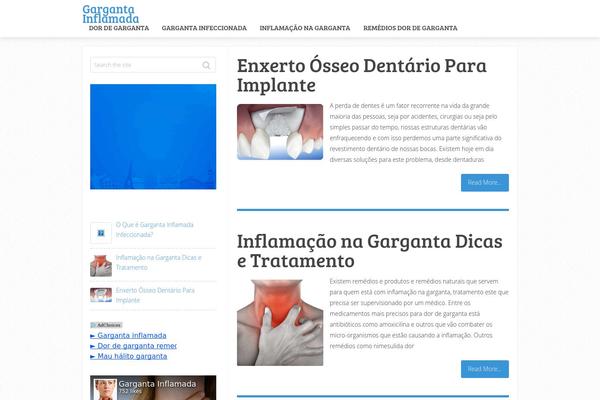 Revenue theme site design template sample