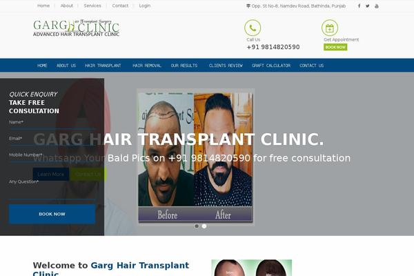 Site using Image Carousel plugin