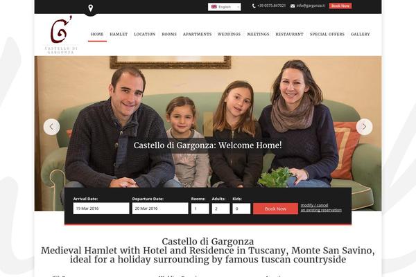 Soho Hotel theme site design template sample