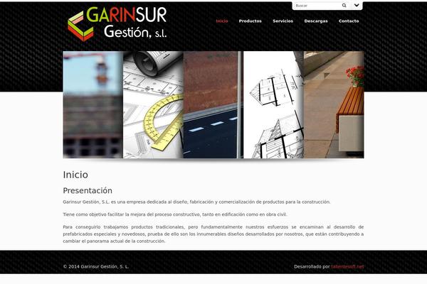 Dynamix theme site design template sample