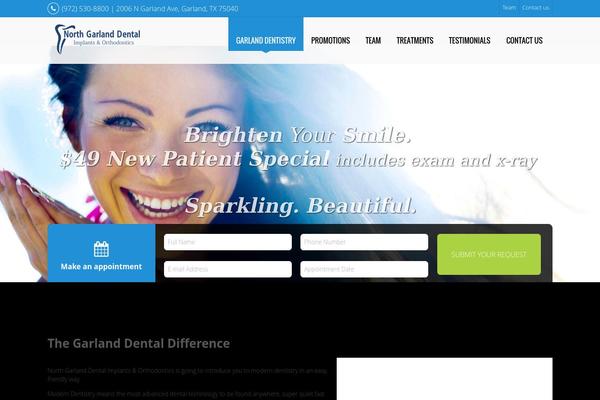 Wecare theme site design template sample