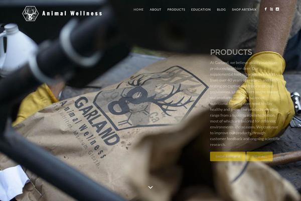 garlandanimalwellness.com site used Story