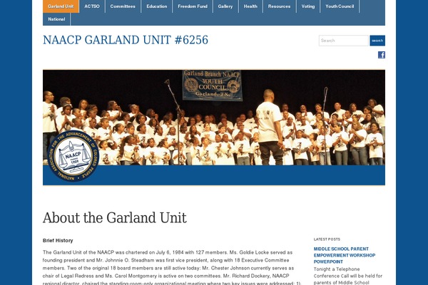 Academica theme site design template sample
