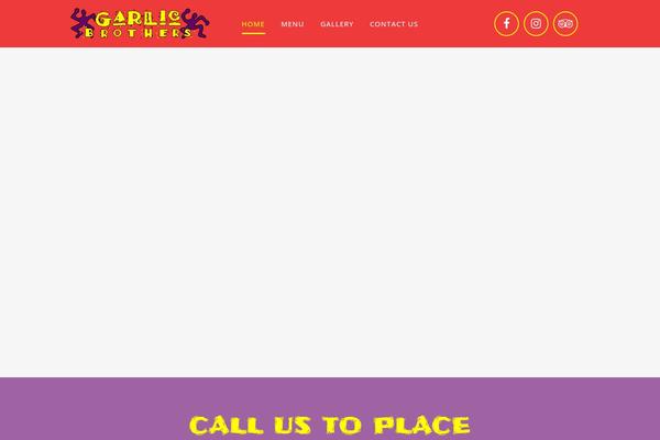 garlicbrothersonline.com site used Garlic-brothers