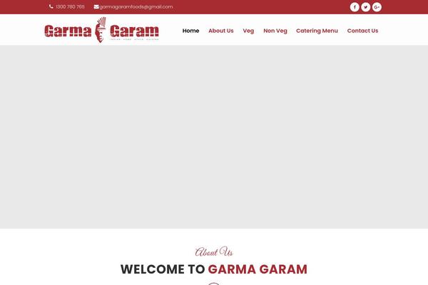 Site using Food and Drink Menu plugin
