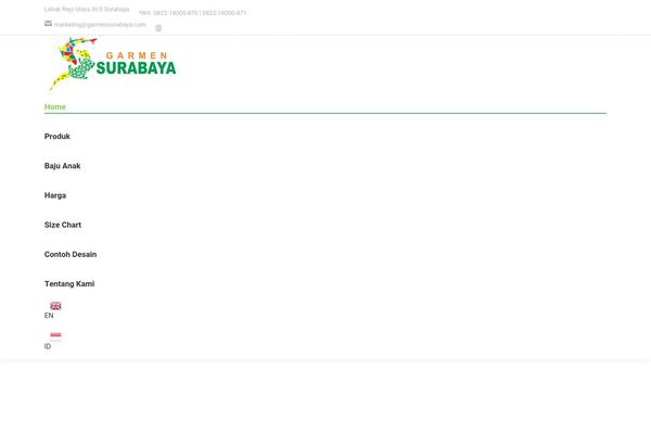 The7 theme site design template sample