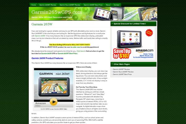 garmin265wgps.com site used Flexibility3