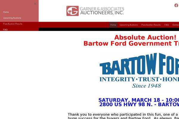 garnerauctions.com site used Garner