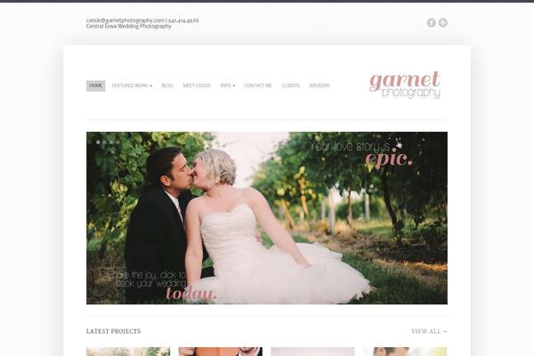 Equilibrium theme site design template sample