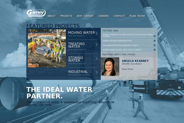 garney.com site used Garney-custom