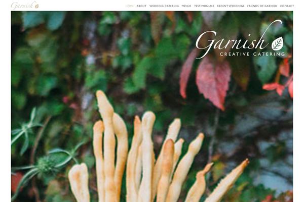 garnishcatering.com.au site used Pond-child