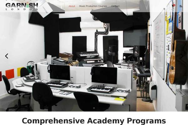 Büro theme site design template sample