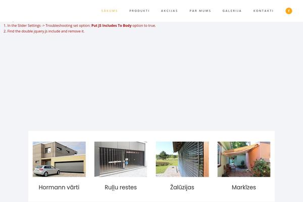 Starflix theme site design template sample