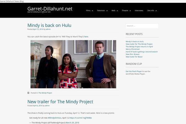 Portfolio Press theme site design template sample