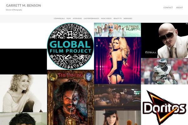 garrettbenson.com site used Folio