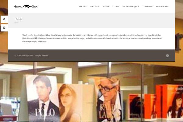 garretteyeclinic.com site used Healther