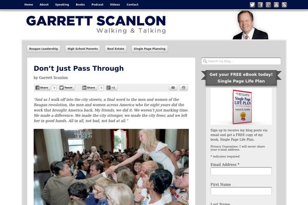 Get Noticed theme site design template sample