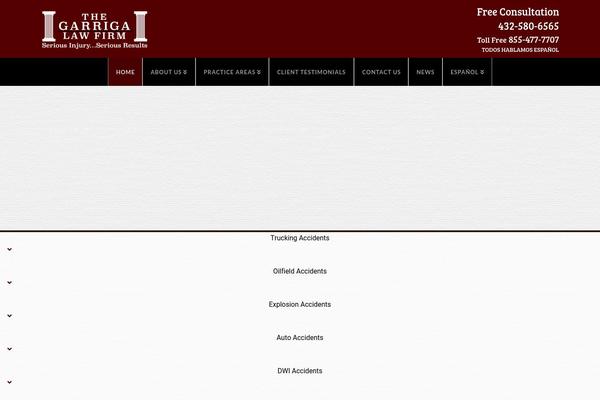 Site using Gutentor plugin