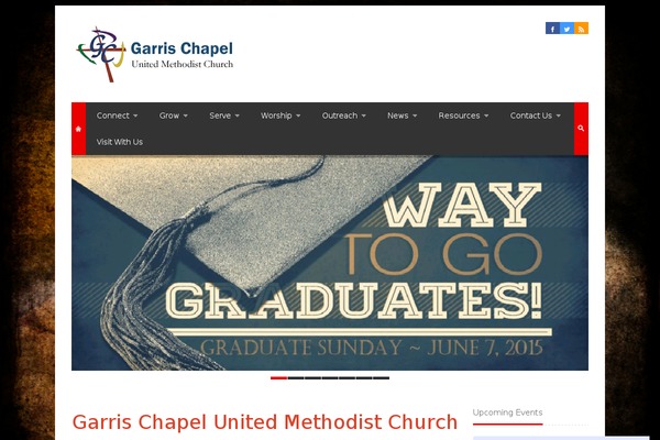Site using Church Pack plugin