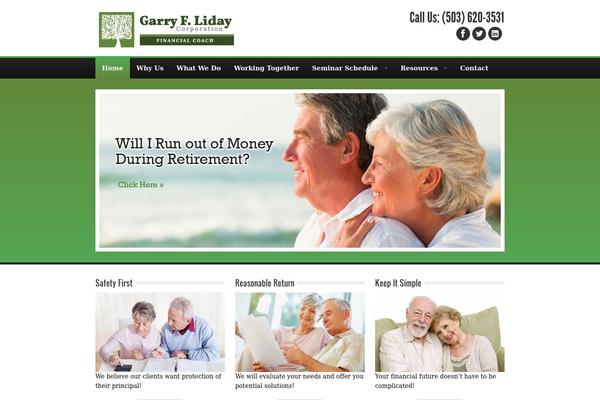 Elegantbiz theme site design template sample
