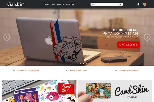 Bigshop theme site design template sample