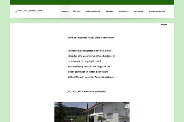 Gameplan theme site design template sample