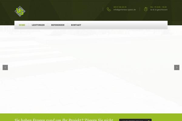 Gardencare theme site design template sample