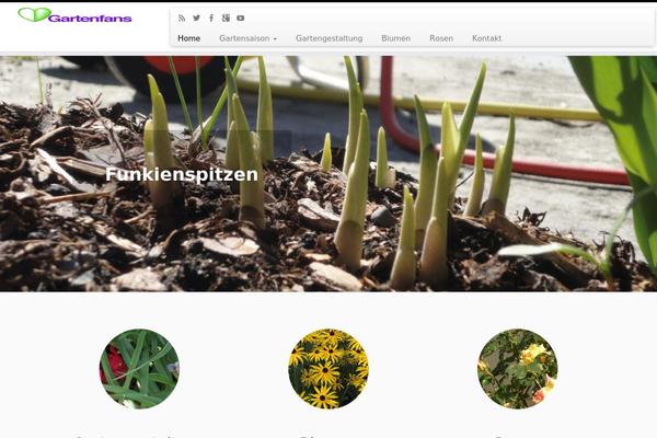 Customizr theme site design template sample