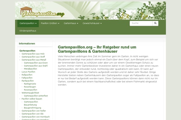 Site using Page-list plugin