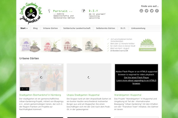 Modernize theme site design template sample